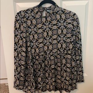 Urban Outfitters Kimchi Blue Floral Blouse